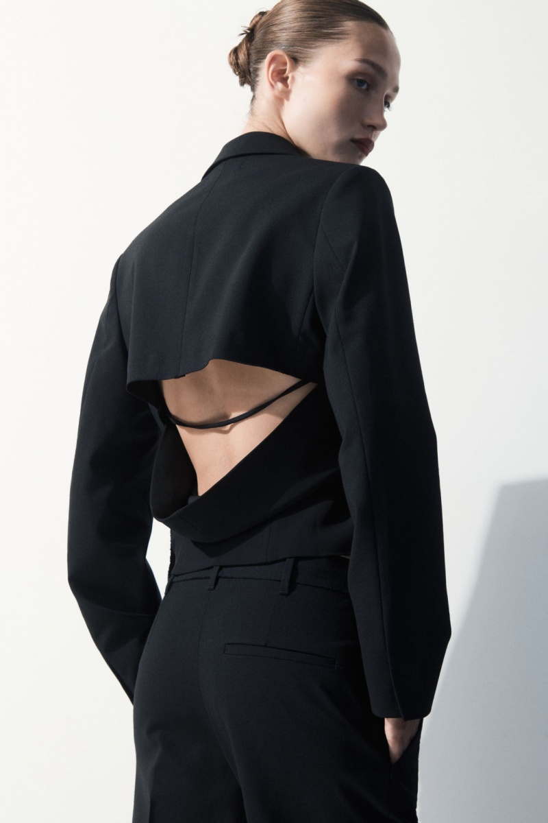 Blazer COS The Deconstructed Dama Negrii | Romania-853ZTUBNK