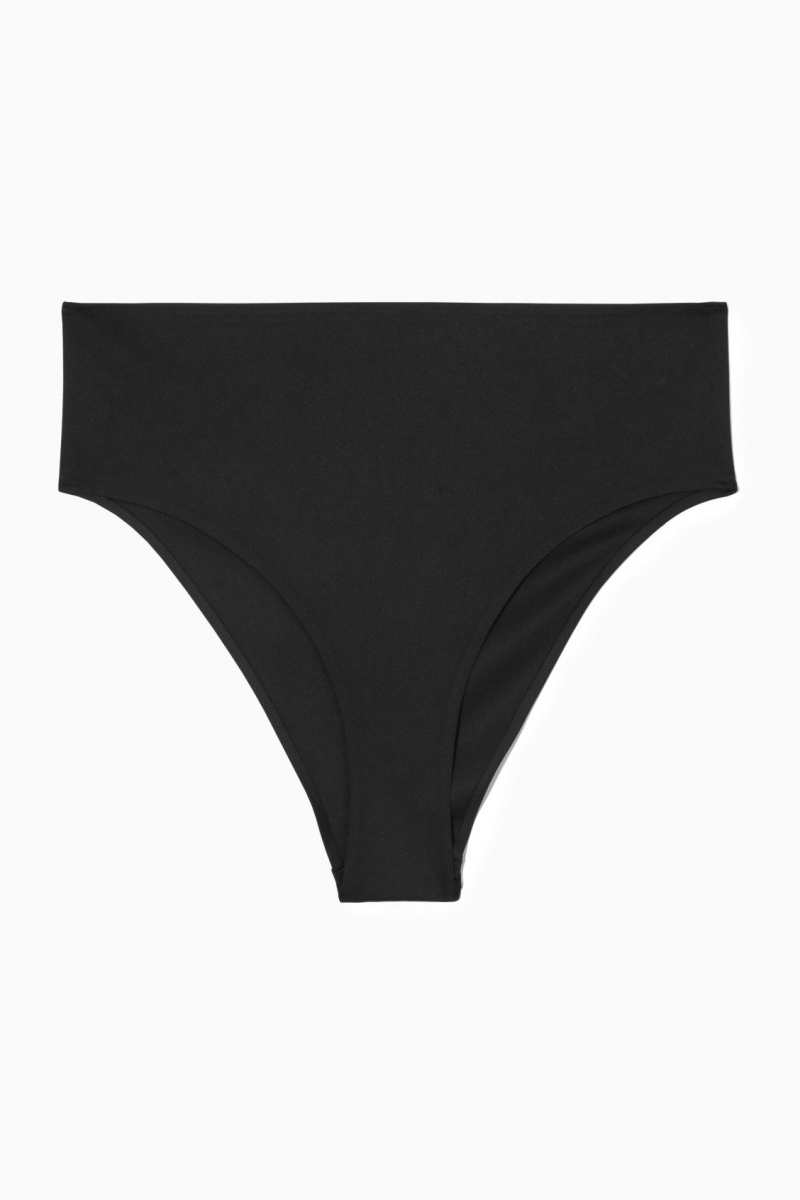 Costume De Baie COS High-Waisted Bikini Briefs Dama Negrii | Romania-146AZTKML