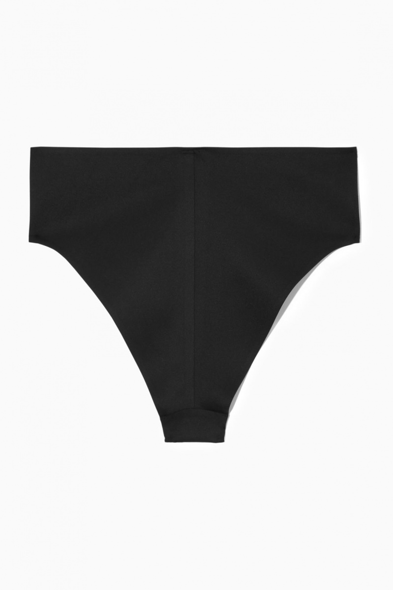 Costume De Baie COS High-Waisted Bikini Briefs Dama Negrii | Romania-146AZTKML