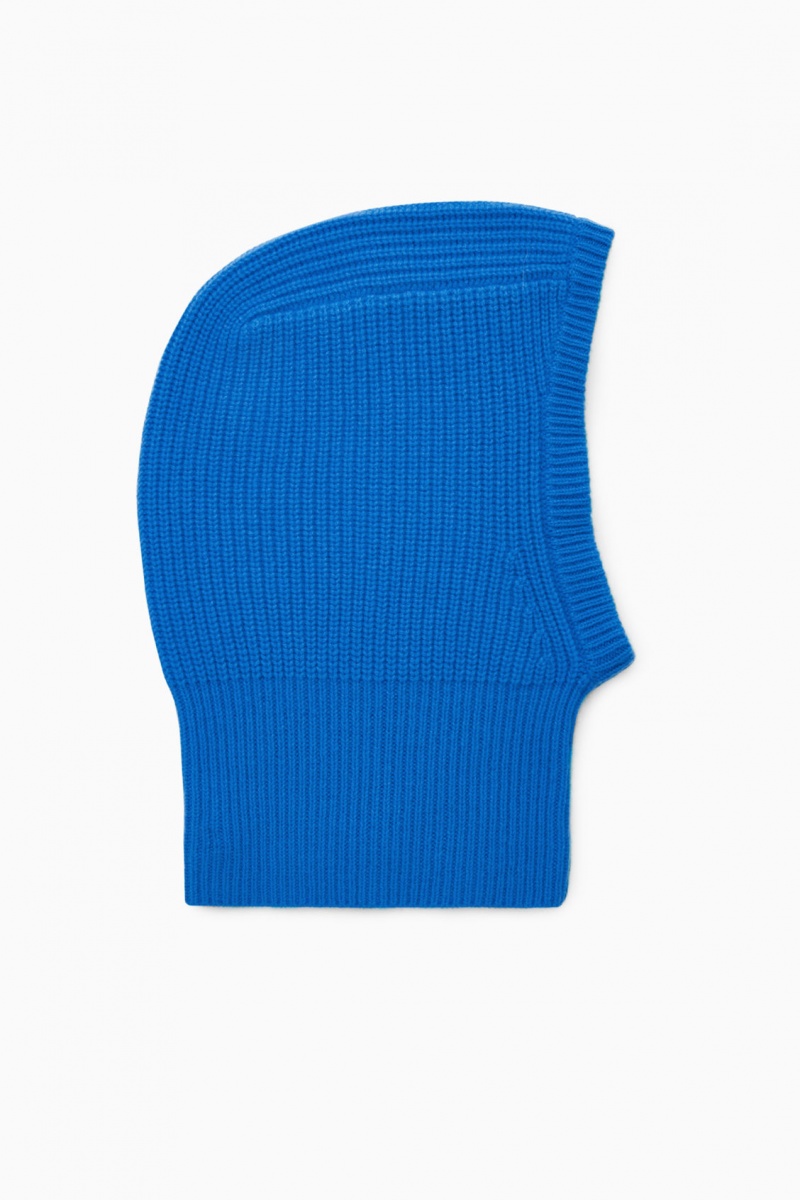 Palarie COS Cashmere Balaclava Barbati Albastri | Romania-874QSJUAL