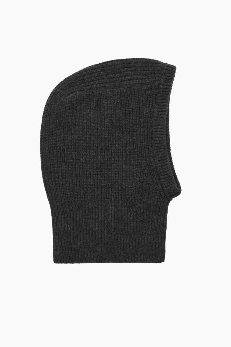 Palarie COS Cashmere Balaclava Barbati Gri | Romania-612LQFVOT