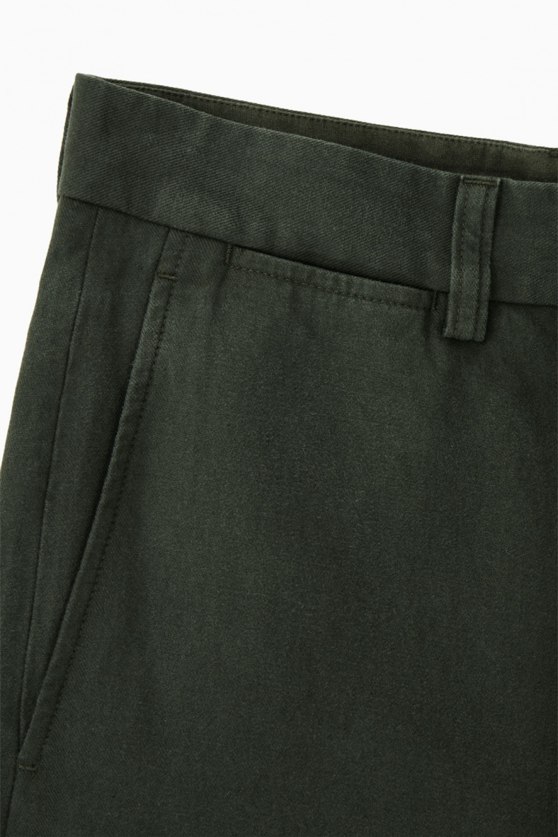 Pantaloni COS Tapered Utility Barbati Verzi Inchis | Romania-437BUSOMD