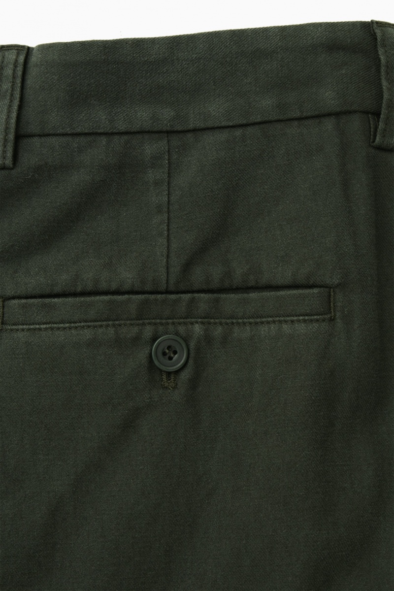 Pantaloni COS Tapered Utility Barbati Verzi Inchis | Romania-437BUSOMD