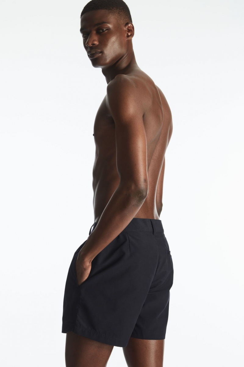 Pantaloni Scurti COS Tailored Swim Barbati Bleumarin | Romania-859GEFBZM