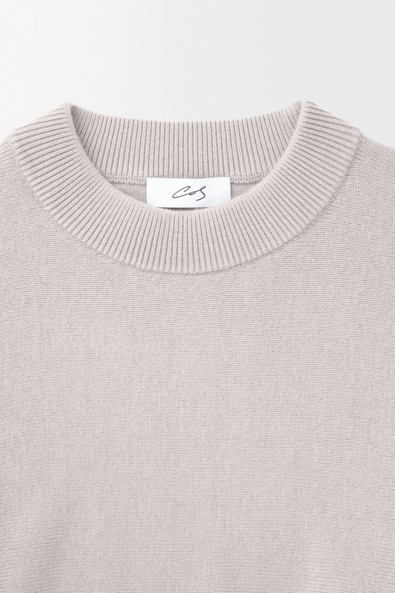 Pulovere COS The Essential Cashmere Dama Bej | Romania-128MCXEDG