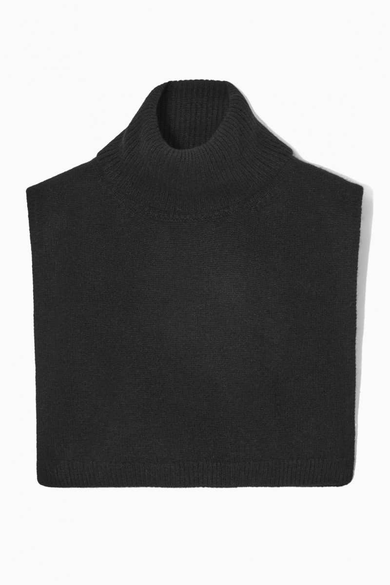 Vesta COS Open-Side Cashmere-Blend Roll-Neck Tank Dama Negrii | Romania-961AZREPM